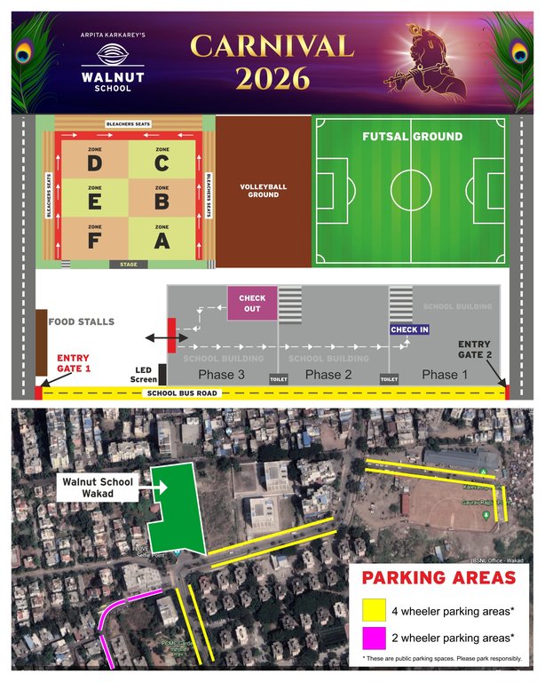 Walnut School Campus Map